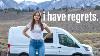 10 Things I Regret About My Van Conversion U0026 10 Things I Love After 1 Year Of Solo Female Van Life