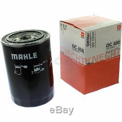 10x Original Mahle / Knecht Filter Oc 486 + 10x Sct Engine Flush Flushing