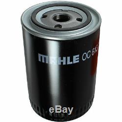 10x Original Mahle / Knecht Filter Oc 613 + 10x Sct Engine Flush Flushing