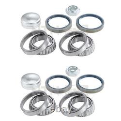 2X SNR Wheel Bearing Kit Front Rear For Citroën C25 Jumper Fiat Ducato