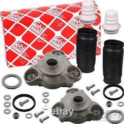 2x Febi Leg Support + Front Axle Protection Kit for Fiat Ducato Boxer