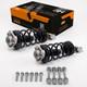 2x Front Gas Shock Absorber Kit Macpherson For Fiat Ducato 244 11q/15q 2002