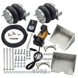 2x Inflatable Suspension Kit - 12v Compressor For Iveco Daily Fiat Ducato Vw
