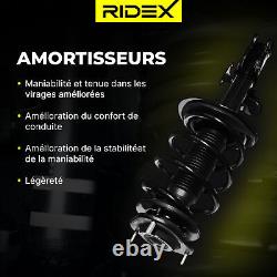 2x RIDEX Shock Absorber Kit Shock Absorbers 854S0017 at the front
