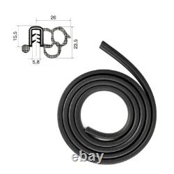 2x Rubber Door Seal Joint Kit Front for Fiat Ducato II 230 244