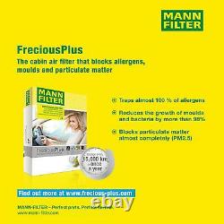 3x Mann Habitacle Filter Mannol Air Filter Fiat Ducato Box 250