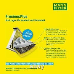 3x Mann Habitacle Filter Mannol Air Filter Fiat Ducato Box 250