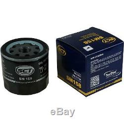 40x Original Sct Oil Filter Sm 158 + 40x Sct Engine Flush Engine Flushing