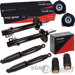 4X MAXGEAR Shock Absorbers Strut Mount Pro Kit Front/Rear Compatible with FIAT DUCATO