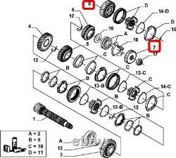 5-Speed Gear Kit 53x31 Original Fiat Ducato 230 2.8 JTD