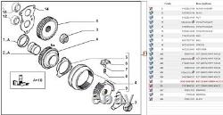 5th Gear Synchronizer Kit Fiat Ducato Citroën CX Fiat 75449940 9567494380