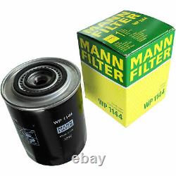 5x Original Mann Oil Filter Wp 1144 + 5x Sct Engine Flush Engine Rinse
