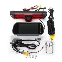 7' LED Rear View Camera Kit for Fiat Ducato Peugeot Boxer Citroën Relay Waterproof