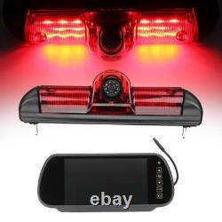 7' LED Rear View Camera Kit for Fiat Ducato Peugeot Boxer Citroën Relay Waterproof