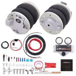 Air Suspension Kit for Fiat Ducato/Citroen Relay 1994-2024 with Double Pressure Gauge