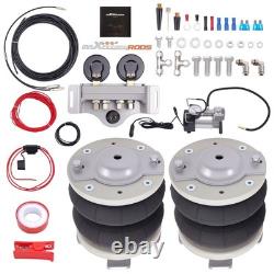Air Suspension Kit for Fiat Ducato Peugeot Boxer 1994-2024 with Dual Pressure Gauge