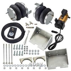 Air Suspension Spring Bags - 12v Compressor Kit For Peugeot Fiat Ducato 1996-17