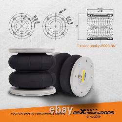 Air suspension kit with compressor for Citroën Jumper 1994-2024 4000kg