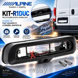Alpine rear-view camera mounting kit KIT-R1DUC for Fiat Ducato III, Citroën