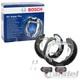 Bosch Superpro Kit Rear Brake Shoes Set For Citroen Fiat Ducato