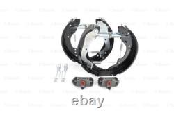 BOSCH Superpro Rear Brake Shoe Kit for Citroen Fiat Ducato Peugeot