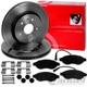 Brembo Discs + Front Coatings Suitable For Fiat Ducato Boxer Jumper 250