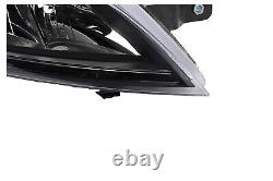 Black Halogen Headlights Suitable for Fiat Ducato 250 251 2014 - Includes 2x H7 L R