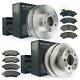 Brake Discs + Front And Rear Pads For Citroen Jumper Fiat Ducato