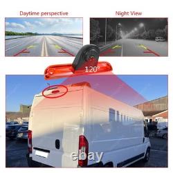 Car rear-view camera kit with 7-inch screen for Fiat Ducato, Citroën Relay, Peugeot Boxer