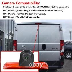 Car rear-view camera kit with 7-inch screen for Fiat Ducato, Citroën Relay, Peugeot Boxer