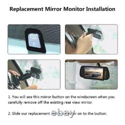 Car rear-view camera kit with 7-inch screen for Fiat Ducato, Citroën Relay, Peugeot Boxer