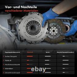 Clutch Kit with Release Bearing for Fiat Ducato Bus 230 1994-2002 2.5 D Combined