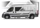 Complete Kit For Fiat Ducato Peugeot Boxer Van Stickers Adhesive Decals
