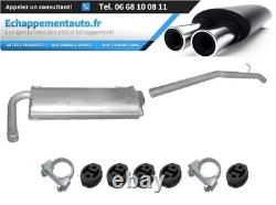 Complete rear installation kit exhaust for Fiat Ducato 3.0 D Multijet JTD