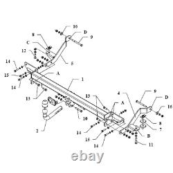 Connecting For Fiat Ducato 11- Swan Collar Auto Hak + Harness Sp. 7 Pins Kit