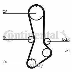 Continental Distribution Kit + Water Pompe For Peugeot 306 1.9 Sld, 1.9 D