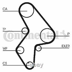 Continental Distribution Kit + Water Pompe For Peugeot 306 1.9 Std, 1.9 Srdt