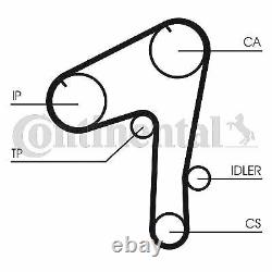 Continental Distribution Kit + Water Pompe For Peugeot 306 1.9 Std, 1.9 Srdt