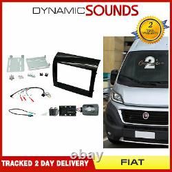 Ctkft10 Double Din Autoradio Carenage Fixing Kit For Fiat Ducato (2014) X290