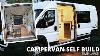 Diy Campervan Convert Time Lapse Uk Van Tour Peugeot Boxer Van To Campervan Build Vanlife
