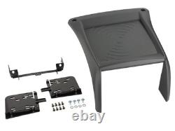 Double mounting frame kit radio DIN compatible with FIAT Ducato