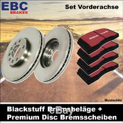 Ebc Kit Brake Axle Black Fabric Premium Pads Disc Drives 24420