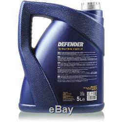 Engine Oil 6l Mannol Defender 10w-40 + Mann Box Fiat Ducato 2.0 Jtd 244