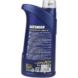 Engine Oil 6l Mannol Defender Mann + 10w-40 Fiat Ducato 2.0 Jtd Box 230l