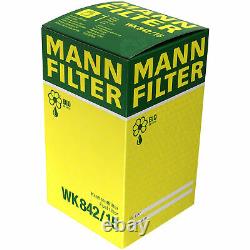 Engine Oil 7l Mannol Defender 10w-40 + Mann-filter Box Of Fiat Ducato 244