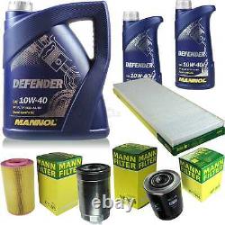 Engine Oil 7l Mannol Defender 10w-40 - Mann-hummel Fiat Ducato Bus 230 2.8