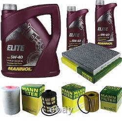 Engine Oil 7l Mannol Elite 5w-40 + Mann-filter Fiat Ducato Bus 250