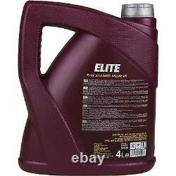 Engine Oil 7l Mannol Elite 5w-40 - Mann-filter Fiat Ducato Bus 250 100