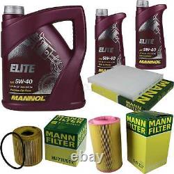 Engine Oil 7l Mannol Elite 5w-40 - Mann-filter Fiat Ducato Bus From 250