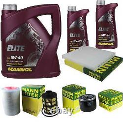 Engine Oil 7l Mannol Elite 5w-40 - Mann-filter Filter Fiat Ducato Bus 250